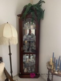 Corner China cabinet