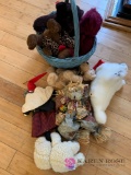 Miscellaneous stuffed animals