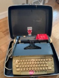 Vintage typewriter in case