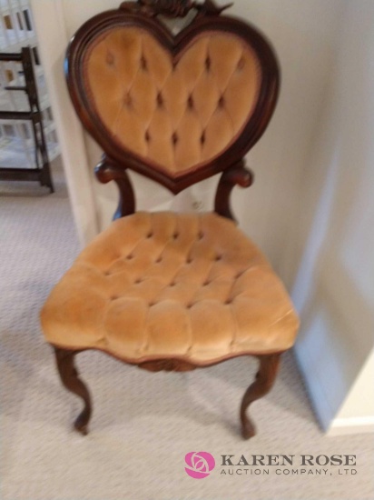 Decorative cushioned chair