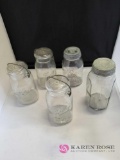 Glass Canning Jars with Lids