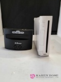 Wii and Sega Genesis Game Consoles