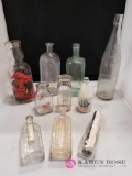 Lot of Vintage/Antique Bottles