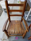 Vintage Child's Chairs and Stool