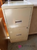 Filing Cabinet, Bookcase, and Small Cabinet