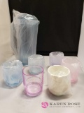 Tupperware Pitcher and Glasses