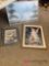 Three decorative wall art pictures