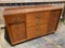 Small buffet 51 inches across six drawers