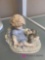 Dolfi 151 Figurine boy with teddy bear