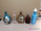 Lot of decanters and bottles