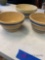 Pottery bowls