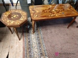 42 inch coffee table and musical lamp table