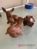 Red mill wooden animal figures