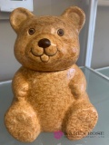 Teddy bear cookie jar Avon