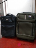 Two pieces of carry-on luggage