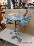 Turtle weather vane