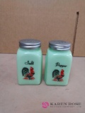 Rooster salt and pepper shakers