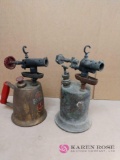 2 vintage torches