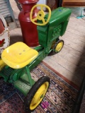 Metal pedal tractor