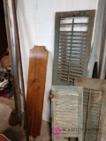 Primitives including shutters , well depth stick, oar, and shuffle