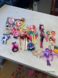 Ever after high dolls and miscellaneous