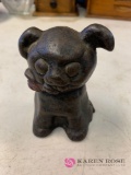 Vintage cast-iron piggy bank