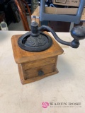 Vintage coffee grinder