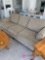 Brownish colored couch