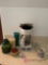 Coffee pot glasses and miscellaneous