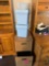 Two drawer filing cabinet and file boxes.