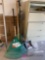 Rakes snow shovel and miscellaneous