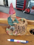 9 in by 6 in Tom Clark wishing well gnome