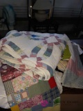 Linens Patchwork quilts some unfinished