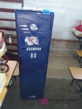 Kids plastic cowboys locker