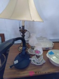 Casserole dishes and lamps