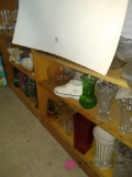 Bottom four sections of vases etc