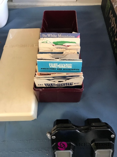 Sawyer?s View-Master with case and assorted reels