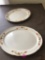 2- Hall Jewel Tea serving platters 11 1/2? and 13 1/2?