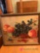 Framed fruit picture signed