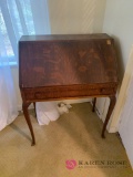 Vintage desk with chair