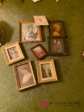 Vintage portrait framed pictures