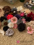 Flower hair clips pins and miscellaneous