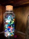 Vintage jars and marbles