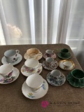 Cup and saucers