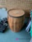 SR Large wooden barrel