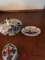 D1 lot of 3 pieces of Delft Holland plate and two covered dishes