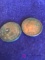 2- Indian cents 1900 /1898