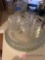 K Pyrex clear glass dishes