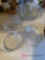 Kitchen Libbey glass bowl plus small Pyrex with lid