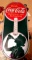 Vintage Coca-Cola thermometer and promo items.b1